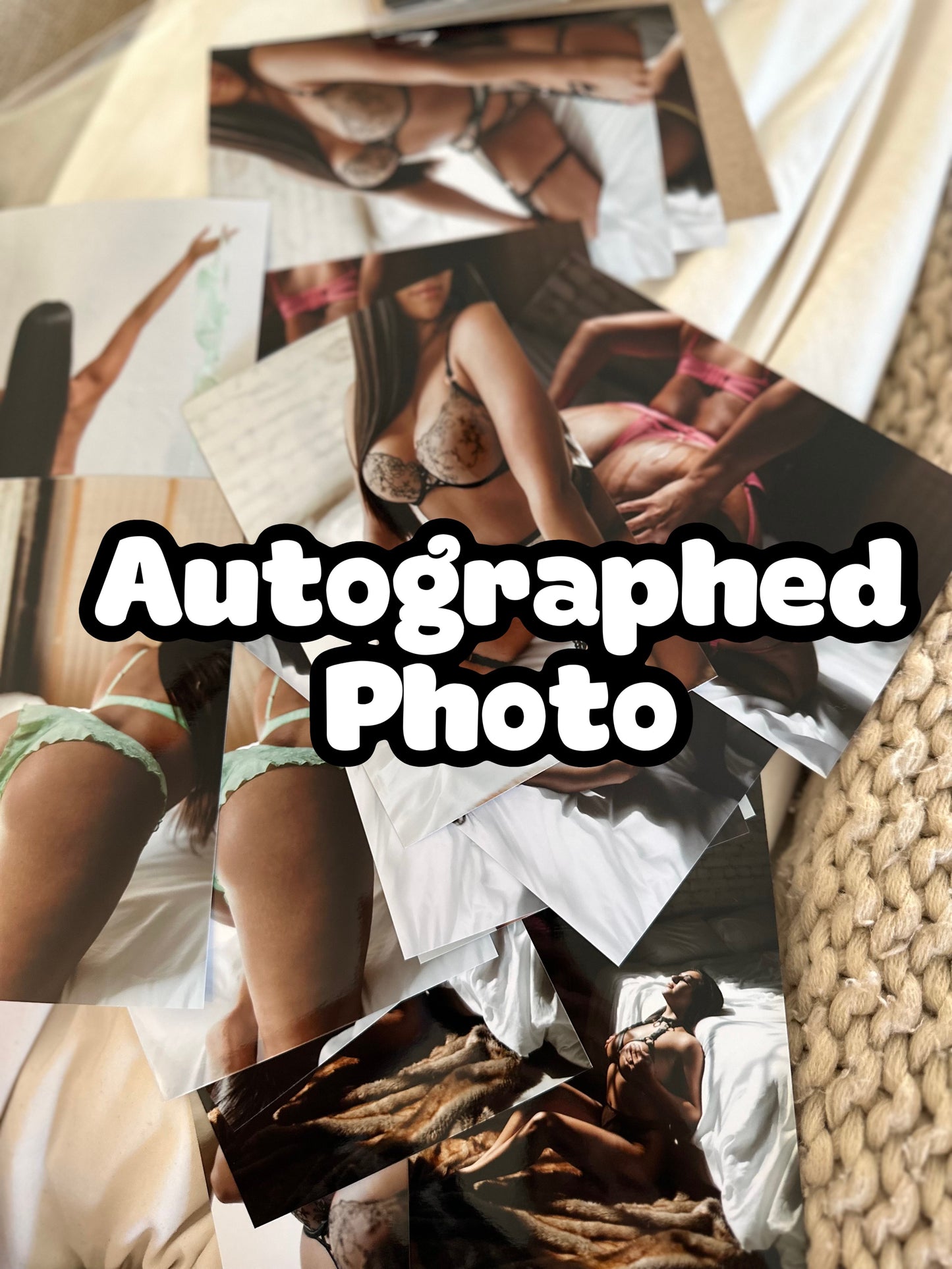 4x6 autographed photo